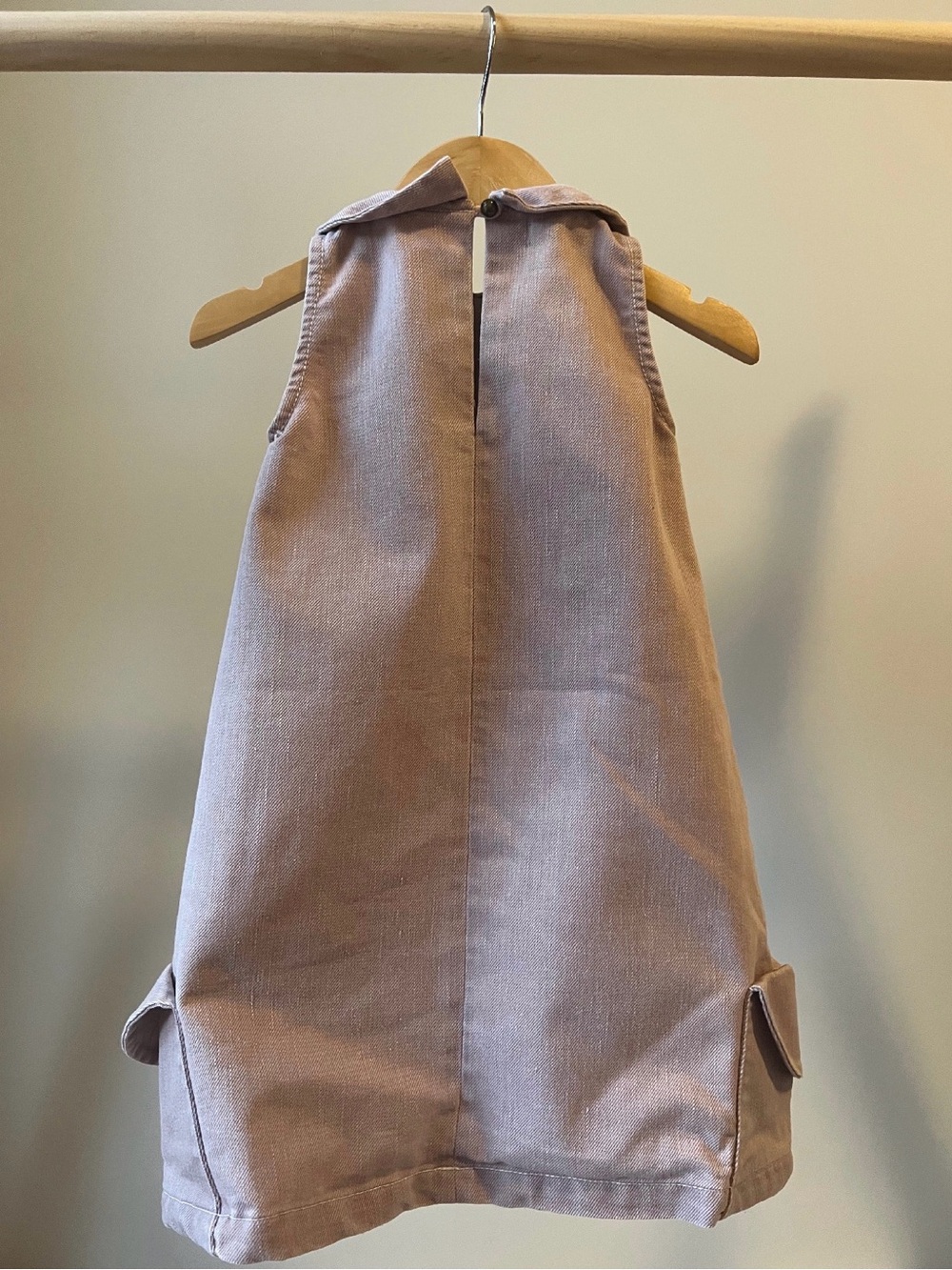 Nikolia Pink Collared Dress for Girls 3-4Y - Picture 2 of 2